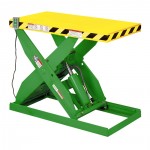 Hercules Green Scissor Lift Table