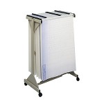 Vertical Filing Systems - Adjustable Mobile Rack