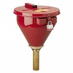 JUSTRITE Fire Resistant Drum Funnel