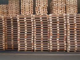 Stacked Pallets