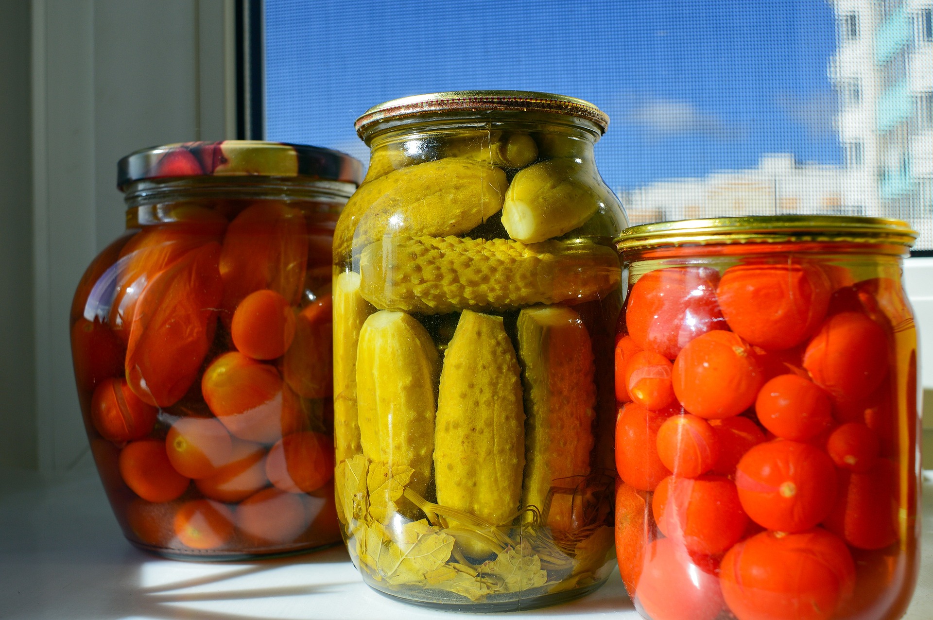 canned vegetables