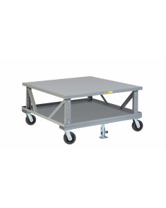 Little Giant Mobile Pallet Stand with Lower Deck 2PDSE48486PH2FL