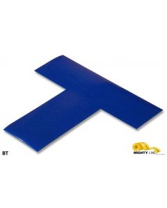 Mighty Line 2" Wide Solid BLUE T - Pack of 100 BT