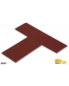 Mighty Line 2" Wide Solid BROWN T - Pack of 100 BRNT