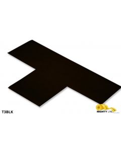 Mighty Line 3" Wide Solid BLACK T - Pack of 100 T3BLK