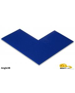 Mighty Line 3" Wide Solid BLUE Angle - Pack of 100 Angle3B