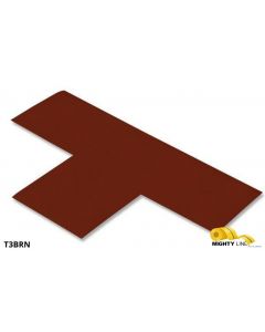 Mighty Line 3" Wide Solid BROWN T - Pack of 100 T3BRN