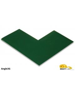 Mighty Line 3" Wide Solid GREEN Angle - Pack of 100 Angle3G