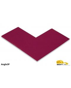 Mighty Line 3" Wide Solid PURPLE Angle - Pack of 100 Angle3P