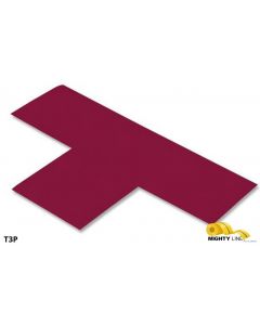 Mighty Line 3" Wide Solid PURPLE T - Pack of 100 T3P