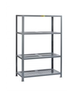 Little Giant Perforated Steel Shelving with 4 Shelves 4SHP244872