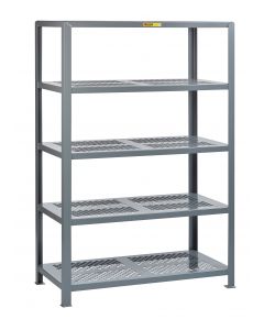Little Giant Perforated Steel Shelving with 5 Shelves 5SHP244872