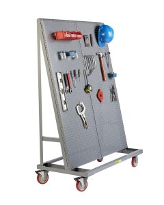 Little Giant Mobile Pegboard A-Frame with Single Sided AFPB1S2448TL60