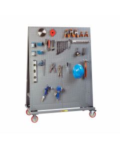 Little Giant Mobile Pegboard A-Frame with Double Sided AFPB2S2448TL60