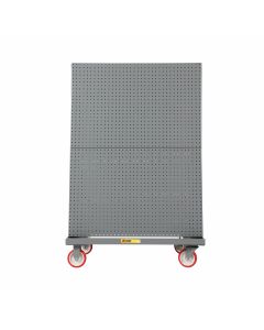 Little Giant Mobile A-Frame – Lean Tool Cart With Pegboard Side & Louvered Side AFPBLP24365PY