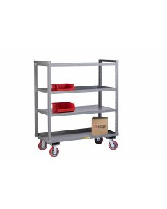 Little Giant Adjustable Height Multi-Shelf Truck With 3 Shelves AM3A24486PY