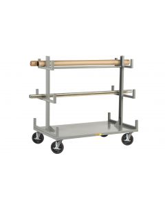 Little Giant Portable Bar & Pipe Truck with 4 Swivel Casters and Breakes BRT36608PHBK