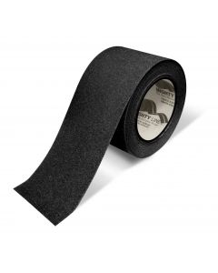 Mighty Line 6" Wide Black Antislip Tape, 60' Roll 6ASTBLK