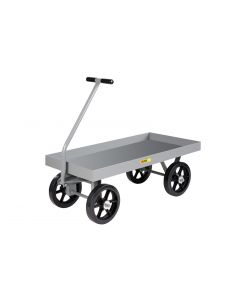 Little Giant Deep Lip Wagon Trucks With 3" Lip Edge Deck & Mold-On Rubber Wheels CH2448X312MR