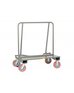 Little Giant Drywall Cart with two rigid and two swivel casters with floor lock DC24442R8PYFL