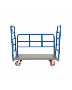 Little Giant Double End Rack Platform Truck with Side Rack DRB30486PY