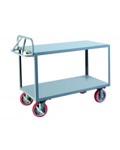 Little Giant Heavy-Duty Ergonomic Shelf Trucks ERG24488PYBK