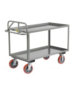 Little Giant Heavy-Duty Ergonomic Shelf Trucks ERGL24488PYBK