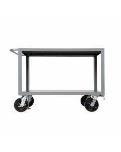 Little Giant Extra-Heavy-Duty Shelf Truck With 2 Shelves GH30488PHKBKPL