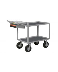 Little Giant Instrument Cart with Writing Shelf and Storage Pocket GL24369PMWSP