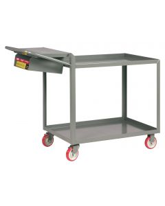 Little Giant Order Picking Truck With Writing Shelf and Storage Pocket LGL2436WSPBK