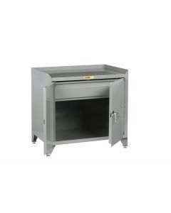 Little Giant Counter Height Bench Cabinets with Welded Center Shelf MB3LL2D2436