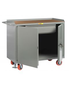 Little Giant Mobile Bench Cabinets with Heavy-Duty Drawer and Available in 1/4" Hardboard MH2D2448HDFL