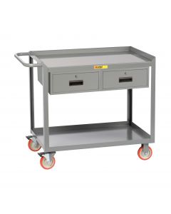 Little Giant Mobile Workstation with 2 Shelves MW24365TL