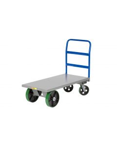 Little Giant Heavy-Duty Platform Trucks with Polyurethane Wheels NBH2448PU