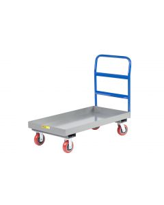 Little Giant 3-inch Lip Edge Platform Truck with 6” Polyurethane Wheels NBX324486PY