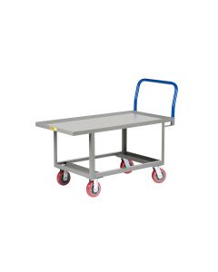 Little Giant Work-Height Platform Truck with Open Base and Lip Edge Deck RNL30606PY