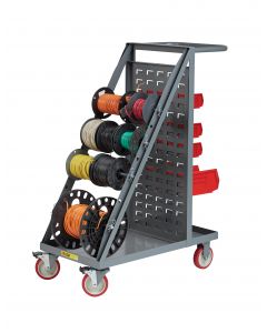 Little Giant Wire Reel Cart with Louvered Panel Back RT45TLLP