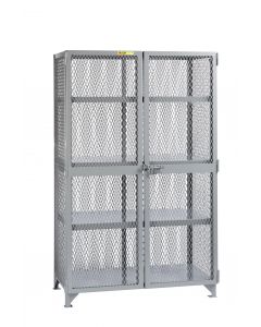 Little Giant All-Welded Storage Locker with 3 Adjustable Center Shelf SL33048