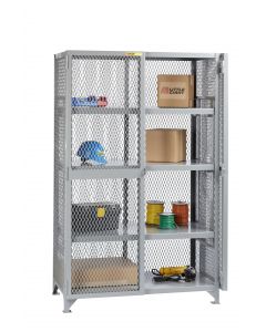 Little Giant All-Welded Storage Lockers With 3 Adjustable Shelves SL3A3048