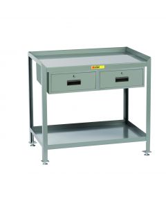 Little Giant Steel Workstation with 2 Shelves SW2436LL