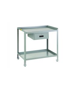 Little Giant Steel Workstation With Locking Storage Drawers SW2436LLDR