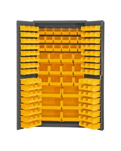 Vestil STORAGE CABINET-132 BINS 36 X 72