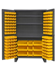 Vestil STORAGE CABINET-137 BINS 24 X 78