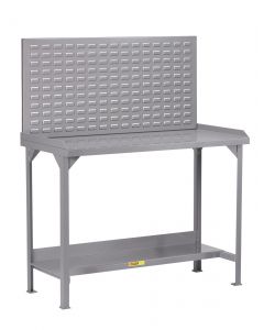 Little Giant Welded Steel Workbenches with Back and End Stops with Fixed Height WSL2244836
