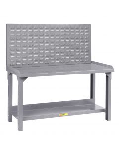 Little Giant Welded Steel Workbenches with Back and End Stops WSL22448AH