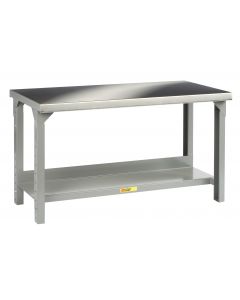 Little Giant Stainless Steel Top Welded Workbenches and Adjustable height WSS23048AH