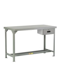 Little Giant Welded Steel Fixed Height Workbench With Open Base WST1244836