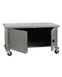 Little Giant Mobile Heavy-Duty Cabinet Workbench with Cabinet Only WWC36726PHFL