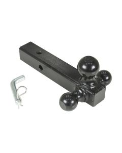 Vestil THREE BALL TOW HITCH - BLACK HITCH-3B Side 1