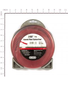 Oregon GATORLINE,ROUND RED .080 1LB D 23-380